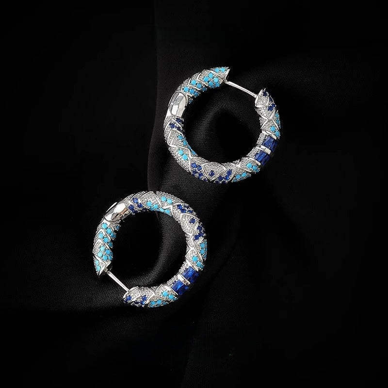 Serpent Hoop Earrings - Momenails