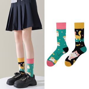 Everyday Joy Crew Socks - Momenails