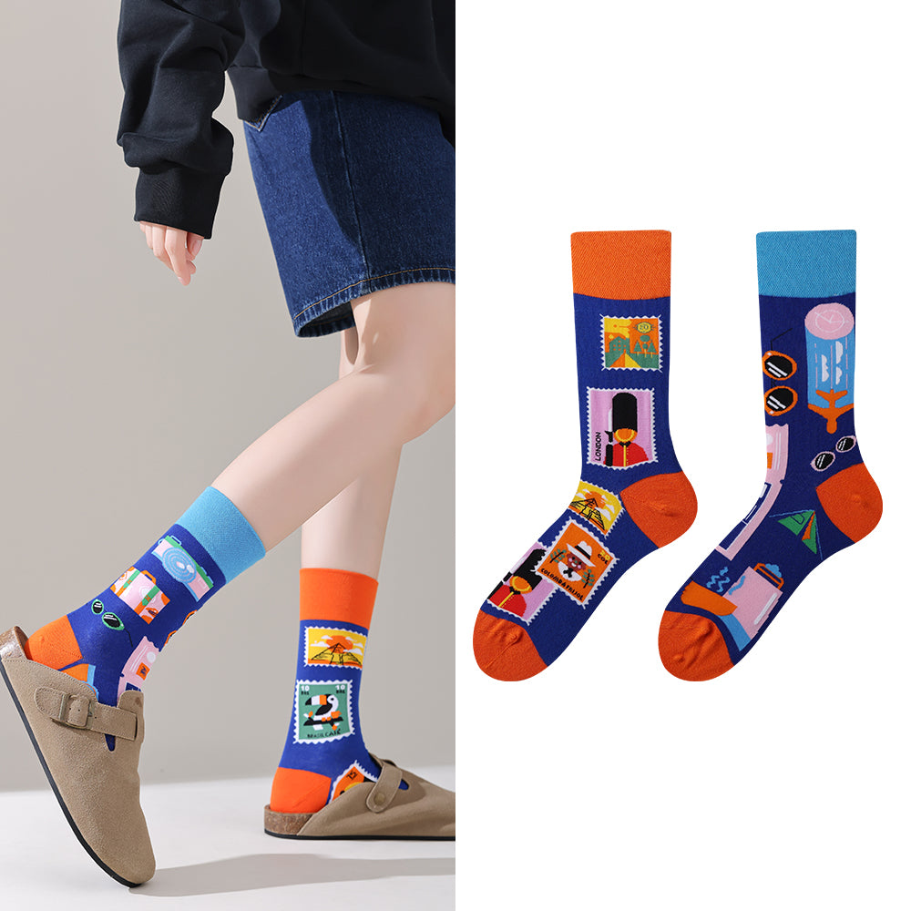 Everyday Joy Crew Socks - Momenails