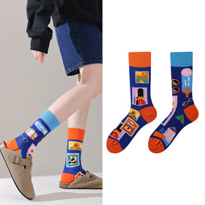 Everyday Joy Crew Socks - Momenails