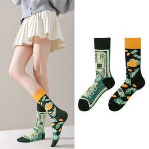 Everyday Joy Crew Socks - Momenails