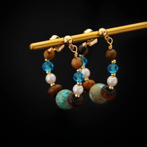 Aurora Mystic Hoop Earrings - Momenails