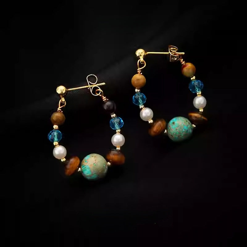 Aurora Mystic Hoop Earrings - Momenails