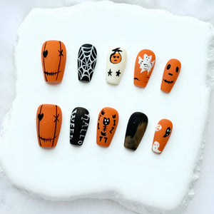 Halloween Cartoon Press On Nails - Momenails