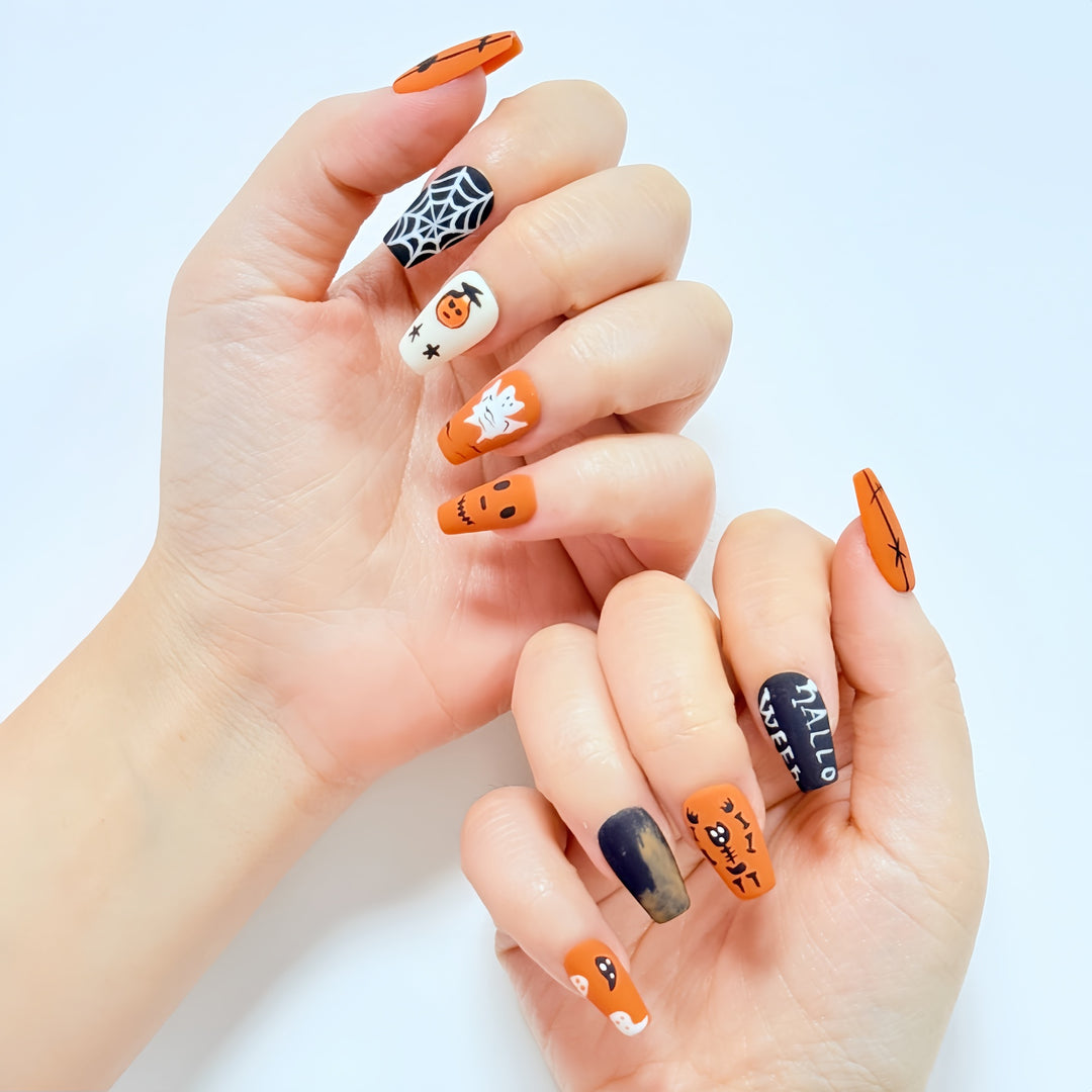 Halloween Cartoon Press On Nails - Momenails