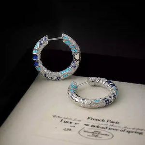 Serpent Hoop Earrings - Momenails