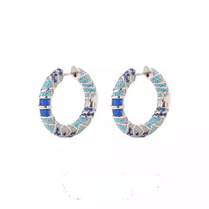 Serpent Hoop Earrings - Momenails