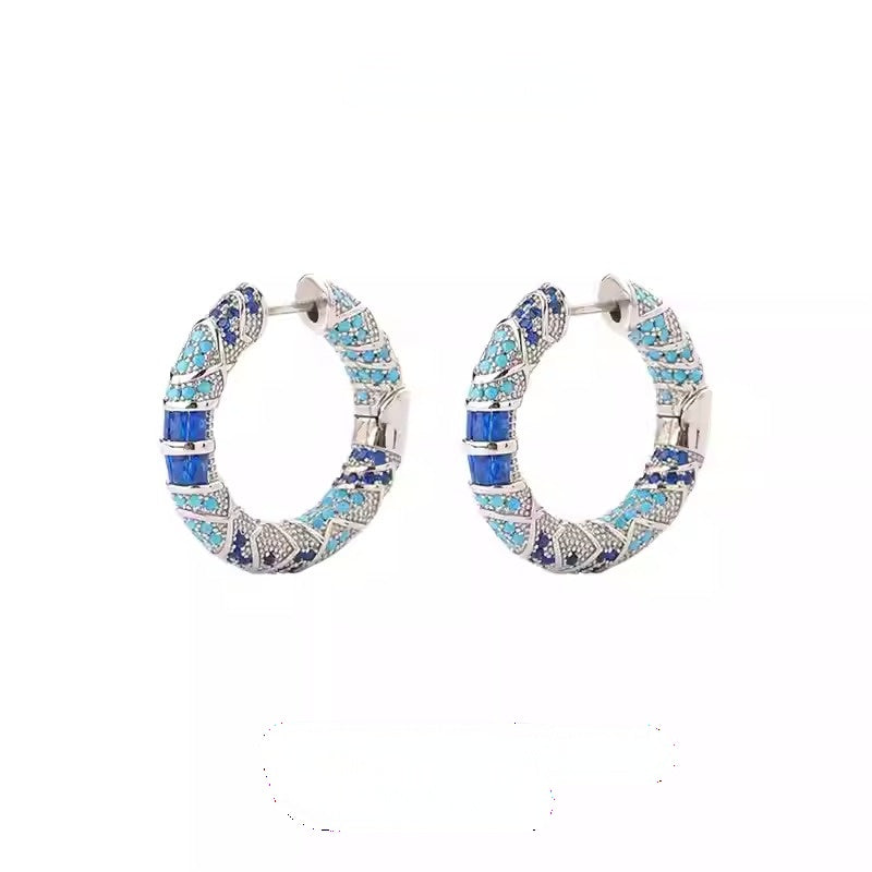 Serpent Hoop Earrings - Momenails